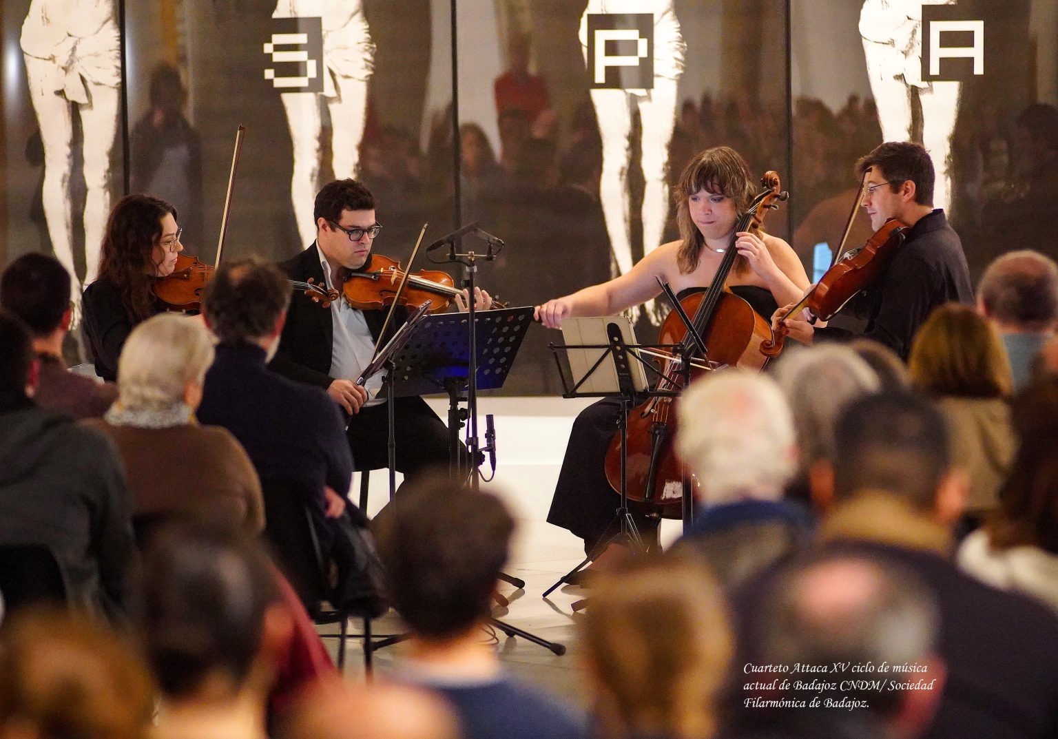 Crítica Cuarteto Attacca en el XV Ciclo de Música Actual de Badajoz