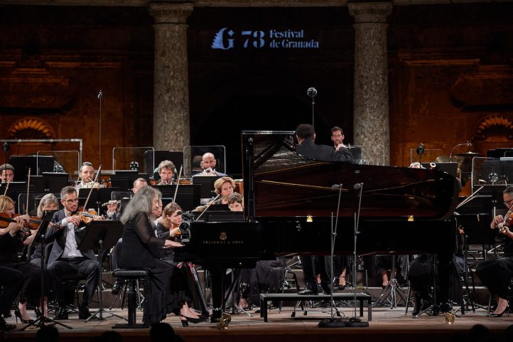 Marta Argerich, Charles Dutoit y la Orchestre de la Suisse Romande