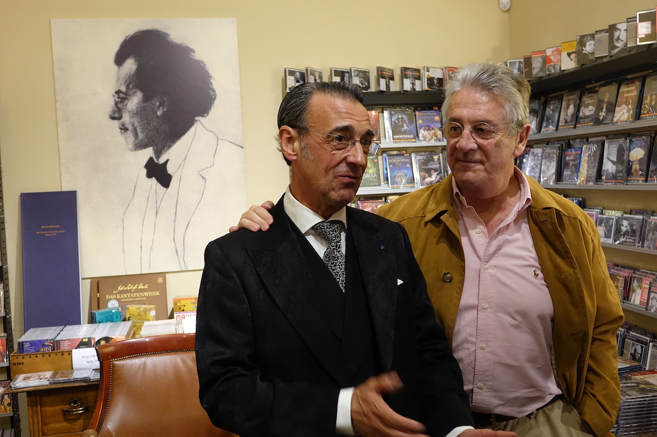 Miguel Ángel Gómez Martínez con Gonzalo Alonso