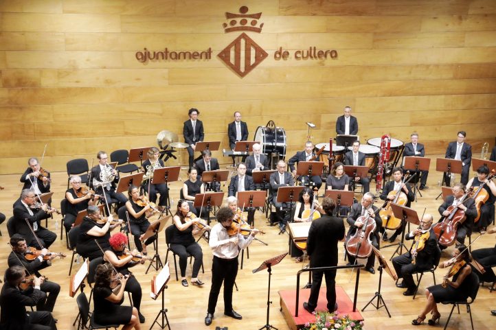 Premio sin primer premioVI CONCURSO INTERNACIONAL DE VIOLÍN CULLEARTS. ORQUESTRA DE VALÈNCIA. Director: Pascual Cabanes. Obras de Beethoven, Paganini y Brahms.  Violinistas: Pablo Turlo, Ignacio Navarro, Haoge Wang. Lu­gar: Auditori de Cullera. Entrada: Cerca de 396 personas (lleno). Fecha: sábado, 7 septiembre 2024.