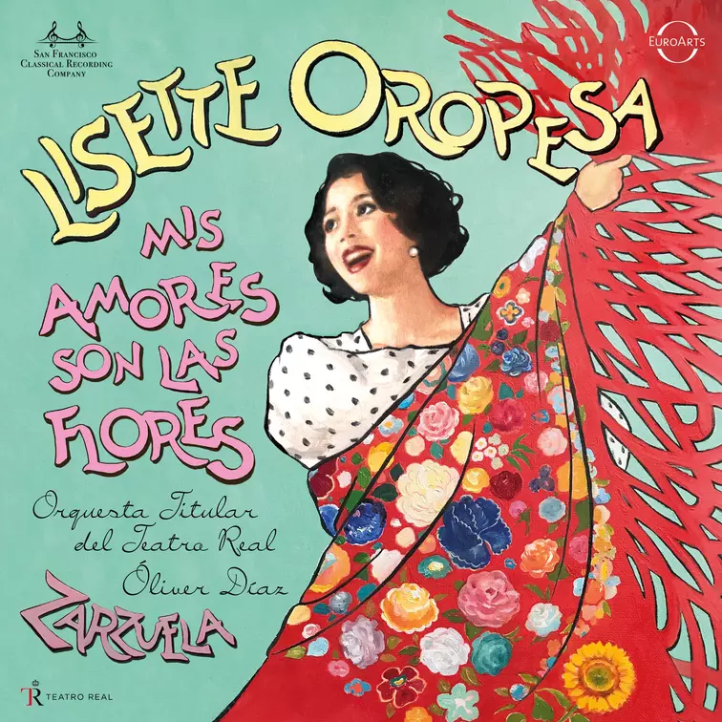 La soprano norteamericana de origen cubano Lisette Oropesa publica un nuevo trabajo discográfico, en esta ocasión dedicado al repertorio de zarzuela. Grabado en el Teatro Real con la Orquesta Sinfónica de Madrid y el Coro Intermezzo, este CD está dirigido musicalmente por el ovetense Oliver Díaz, anterior director musical del Teatro de la Zarzuela. 