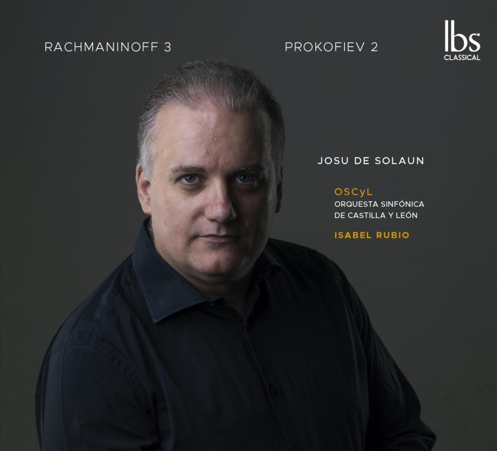 El pasado miércoles 6 de noviembre acudimos a la presentación del nuevo disco del pianista español Josu De Solaun, Rachmaninoff 3 - Prokofiev 2, publicado por el sello IBS Classical. el CD incluye el Concierto Nr. 3 op. 30 de Rachmaninoff y el Concierto Nr. 2 op. 16 de Prokofiev, con la Orquesta Sinfónica de Castilla y León (OSCyL), dirigida por Isabel Rubio. El acto ha tenido lugar en la sede de la Real Academia de Bellas Artes de San Fernando. Además del propio pianista y la directora de la OSCyl, han intervenido personalidades como el musicólogo y académico José Luis García del Busto, y el productor y director del sello IBS Classical, Paco Moya.