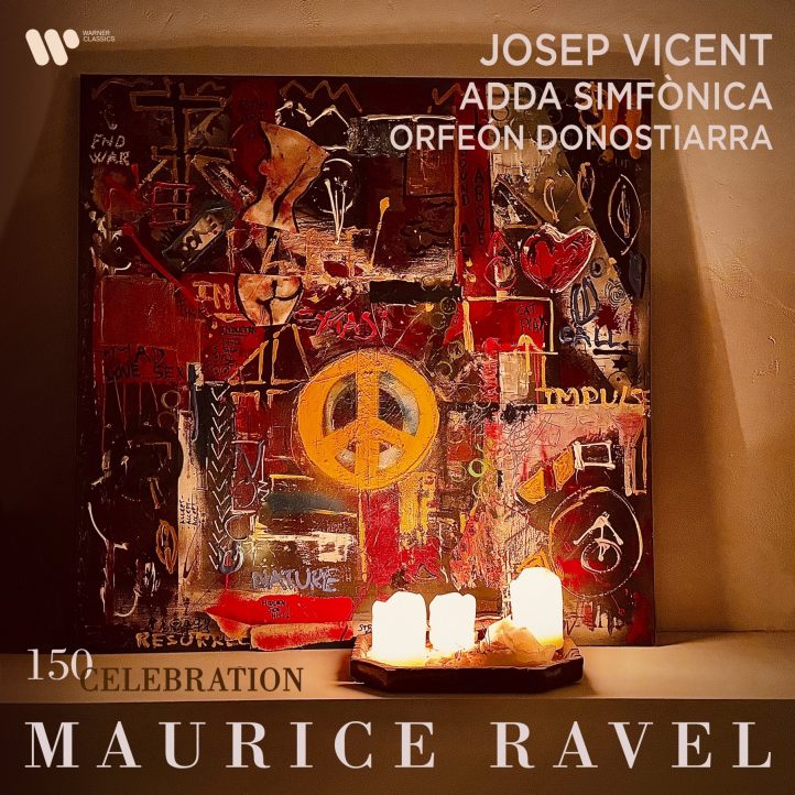 Josep Vicent al frente de ADDA Simfònica conmemoran el 150 aniversario de Ravel con el lanzamiento de un nuevo disco monográfico dedicado a la obra del compositor de San Juan de Luz. Con un repertorio entre las que se encuentran partituras como Bolero, La Valse, Daphnis et Chloé o Pavane pour une infante défunte, la formación alicantina busca homenajear la figura del autor impresionista, con la colaboración especial del Orfeón Donostiarra.