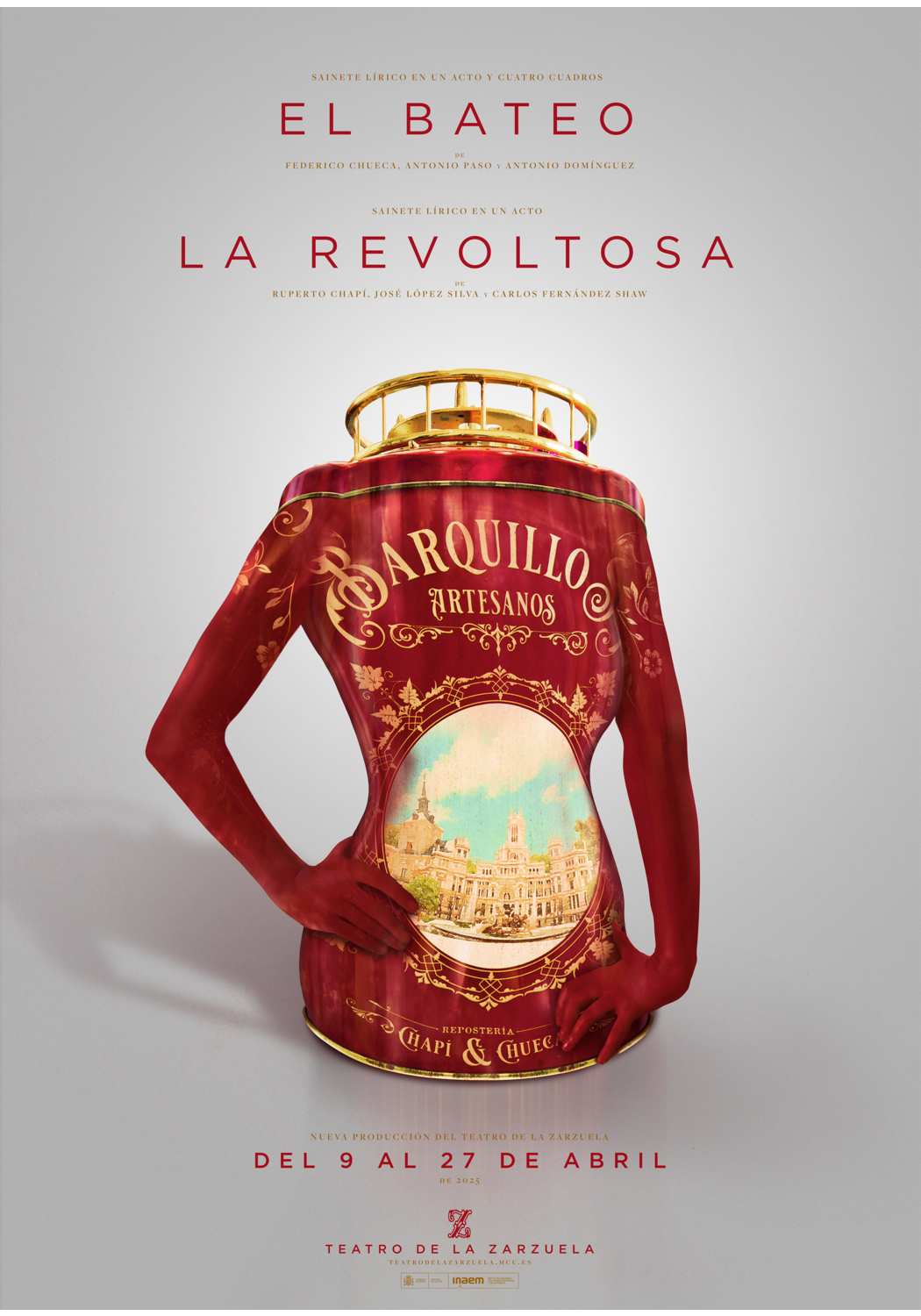 Cartel "El Bateo" y "La Revoltosa"